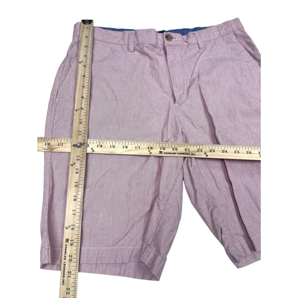 Men's Banana Republic Pink Stripe‎ Emerson Short Size 33